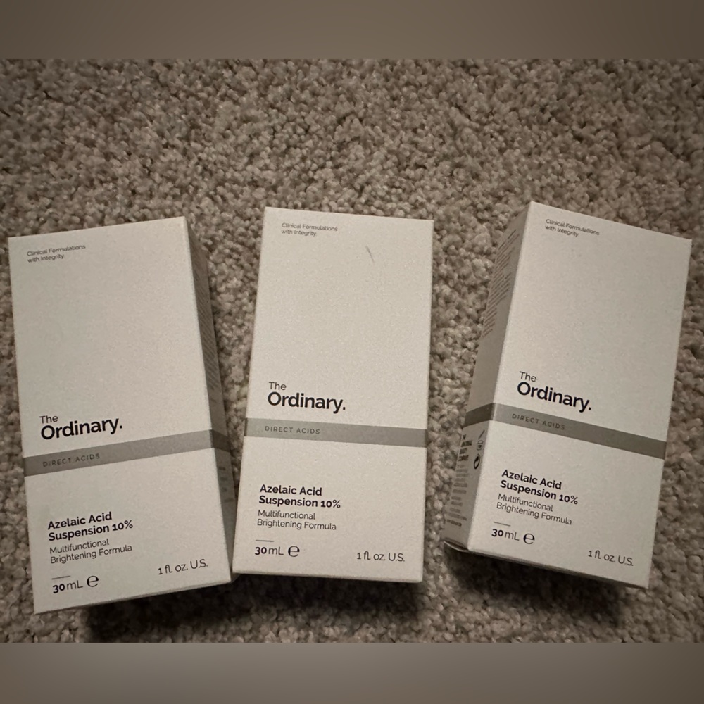 The Ordinary Skincare Azelaic Acid Suspension 10% 3 pack